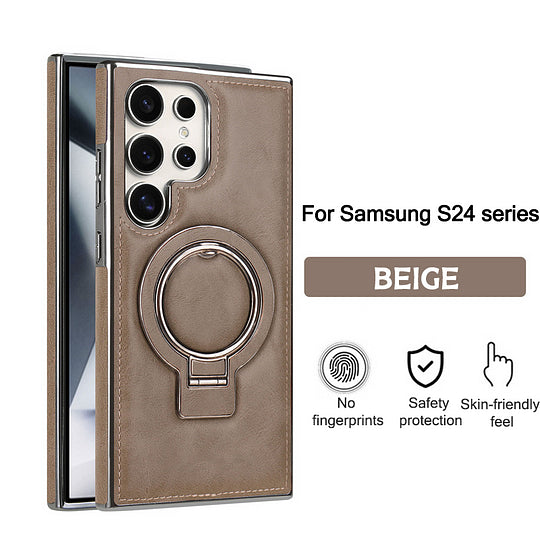 For Samsung S series Business Magnetic Anti-fall Bracket Protective Case