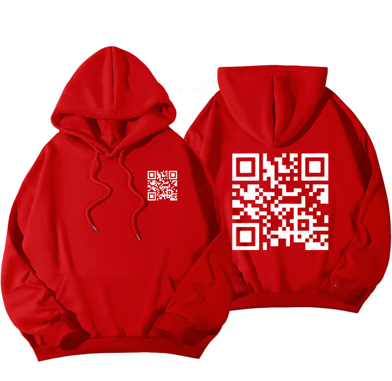 🔥Last day 49% OFF - Funny FU QR Code Hoodie🎉🎉Celebrating over 100,000+ orders in our store! 👇