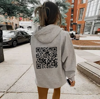 🔥Last day 49% OFF - Funny FU QR Code Hoodie🎉🎉Celebrating over 100,000+ orders in our store! 👇